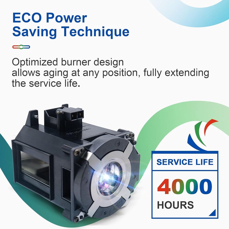 CTBAIER NP26LP Hight Quality Replacement Projector Lamp for NEC PA522U PA622U PA571W PA621X PA622U PA672W PA722X - Image 3